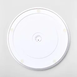 15" Lazy Susan Turn Table - Brightroom™: Non-Slip Kitchen Organizer, White, Plastic, Lifetime Warranty -Home decor GUEST 078daa7f f53d 4ca9 9899 baba5fa71a72