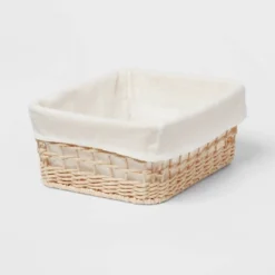 Tapered Woven Basket With Liner - Brightroom™ -Home decor GUEST 0fb1f4e5 0222 49b3 bf2a 53282a25b189