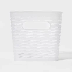 Wave Narrow Medium Storage Bin - Brightroom™ -Home decor GUEST 16f5fef2 8d35 4b6f 83ab 8d5588d28539