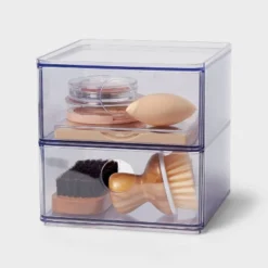 Clear Stackable Drawer - Brightroom™: Plastic Shower Organizer & Bath Caddy, 6"x6"x6" 5 Clear Stackable Drawer - Brightroom™: Plastic Shower Organizer & Bath Caddy, 6"x6"x6" -Home decor GUEST 1bf87893 9e6e 4c7e 9c02 640f5228a0a1