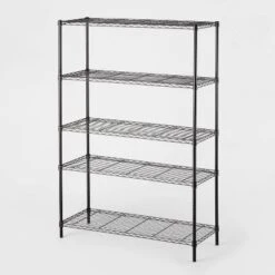 5 Tier Wide Wire Shelving - Brightroom™ -Home decor GUEST 21d3addb 9b67 45e8 98b9 a6831702664f