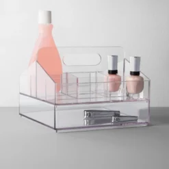 Plastic Organizer Tray Clear - Brightroom™ -Home decor GUEST 24ec21ab 2acd 4483 9083 7d93e7a2e234