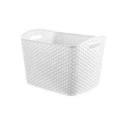 Y-Weave XL Curved Decorative Storage Basket - Brightroom™ -Home decor GUEST 2be98247 c8a8 4af5 b1cc e065450a3ec5