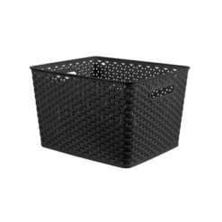 Large Y-Weave Decorative Storage Basket - Brightroom™ -Home decor GUEST 2ce88f77 c96d 4ae7 9e76 ca2db43d2837