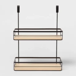 Over The Cabinet Tiered Shelves With Wood - Brightroom™ -Home decor GUEST 3d8b1093 ba4e 4693 b10d 6c7afcc98310