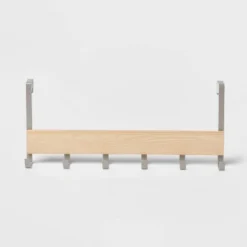 Large Over The Door Hook With Wood 6 Hooks - Brightroom™ -Home decor GUEST 427b723e 2d59 4066 b9a9 dd53d42e3056