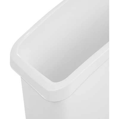 Under Sink Waste And Sorting Can - Brightroom™: Compact Kitchen Trash Can, 5.8 Gallon, White, Textured Finish 5 Under Sink Waste And Sorting Can - Brightroom™: Compact Kitchen Trash Can, 5.8 Gallon, White, Textured Finish - Image 5