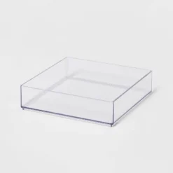 Plastic Organizer Tray Clear - Brightroom™ -Home decor GUEST 469774cb 755b 4557 be62 dbd8b5cb7028