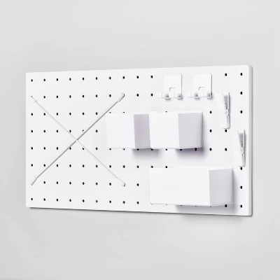 Pegboard Set White - Brightroom™ 5 Pegboard Set White - Brightroom™ - Image 5