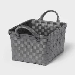Woven Plastic Basket Small - Brightroom™ -Home decor GUEST 4b812fc8 8c68 4383 9d13 2275d7e7c362