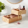 10" X 6" X 5" Hinged Bamboo Countertop Organizer - Brightroom™