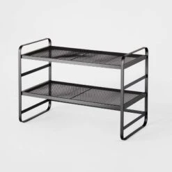 2 Tier Shoe Rack Metal Mesh - Brightroom™ 6 2 Tier Shoe Rack Metal Mesh - Brightroom™ -Home decor GUEST 526c6366 f577 4843 a484 8fd156aad026