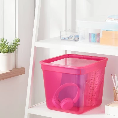 Modular Storage Large Pink - Brightroom™ 1 Modular Storage Large Pink - Brightroom™