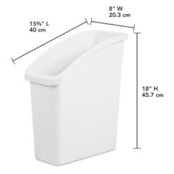 Under Sink Waste And Sorting Can - Brightroom™: Compact Kitchen Trash Can, 5.8 Gallon, White, Textured Finish 13 Under Sink Waste And Sorting Can - Brightroom™: Compact Kitchen Trash Can, 5.8 Gallon, White, Textured Finish -Home decor GUEST 66521813 2fae 49b8 8976 f211cf0c3a6b