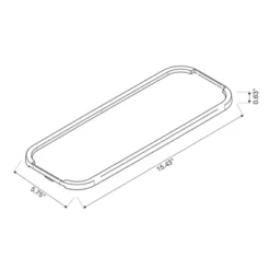 Click In Place Slim Lid For Plastic Storage Bins For Home And Office Organization White - Brightroom™ -Home decor GUEST 701e9027 0688 4976 a5c3 1fa4f64f91da