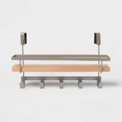 Shelf Rack With 5 Hooks - Brightroom™ -Home decor GUEST 853bdf41 ebc4 4517 bfd7 fb3b0039943d