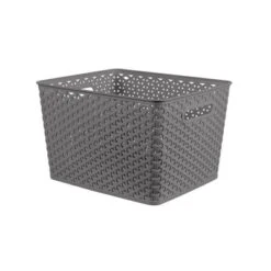 Large Y-Weave Decorative Storage Basket - Brightroom™ -Home decor GUEST 8d0a1333 09e2 4d79 a0fe 22a019454517