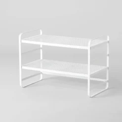 2 Tier Shoe Rack Metal Mesh - Brightroom™ 7 2 Tier Shoe Rack Metal Mesh - Brightroom™ -Home decor GUEST 97469fbe 60a1 4d79 b7f6 0432247cf2d3