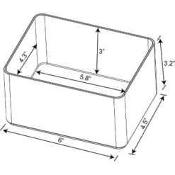 Medium Plastic Bathroom Tray - Brightroom™ -Home decor GUEST 9858e6ca 3f50 4503 905d d9e73a81720b