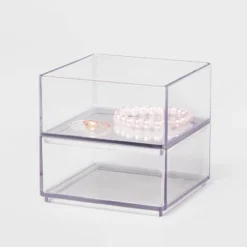 Plastic Organizer Tray Clear - Brightroom™ -Home decor GUEST 9a2c5e0f b18f 41ed a2aa 94cd6cc17cbd