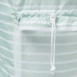 Backpack Laundry Bag Green - Brightroom™: 50L Capacity, Daydream Green, Stripe Pattern, Multipurpose, 1 Handle -Home decor GUEST 9de2318d 543c 4eac 8ae1 c8f77f0dbf3e