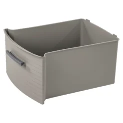 3 Drawer Medium Tower Dark Gray - Brightroom™: Plastic Storage Drawers, Portable Universal Storage, No Assembly Required -Home decor GUEST 9e3b7276 8ddc 4736 a94c 6e93c015fd4d