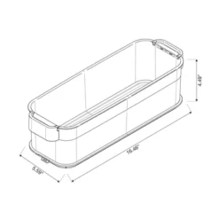 Click In Place 4.5qt Clear Slim Plastic Storage Bin With White Latch For Home And Office Organization - Brightroom™ -Home decor GUEST a10f87bc a0aa 4c07 bd5c 31d4e640186f