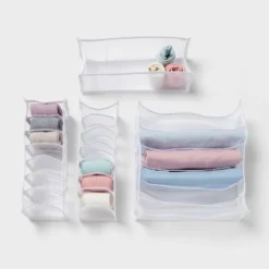 Mesh Drawer Organizer Inserts 4pk - Brightroom™ 5 Mesh Drawer Organizer Inserts 4pk - Brightroom™ -Home decor GUEST a9241538 50f3 482b 8d66 993a646b83f5