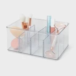 9"x6"x4" Bin Organizer Clear - Brightroom™ 5 9"x6"x4" Bin Organizer Clear - Brightroom™ -Home decor GUEST aa7e2258 2ad6 45be 85ff 150c47e82e07
