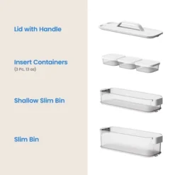 6pc Click In Place Slim Toolbox Kit Plastic Storage Home And Office Organization - Brightroom™​ -Home decor GUEST ab93d3af 5b8d 4d32 ae43 a19725e8efcd