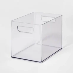 Bathroom Organizer Bin With Handles Clear - Brightroom™ -Home decor GUEST b94e4b0c c6e8 4289 8f50 4d9a8cedd5a0