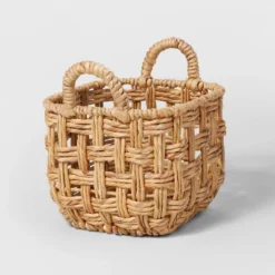 Twisted Open Checkered Weave Milk Crate Natural - Brightroom™ 9 Twisted Open Checkered Weave Milk Crate Natural - Brightroom™ -Home decor GUEST c73b6fc8 7d7f 4276 bc5a 71780c6e1456
