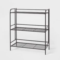 Folding 3 Shelves Black - Brightroom™ -Home decor GUEST ce208200 283a 4e2e b8fc a1dfb6696770