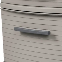 4 Drawer Weave Tower Dark Gray - Brightroom™: Plastic Storage Organizer, Portable Utility Drawers, Universal Storage -Home decor GUEST d0dacd46 7784 4a63 aded bb6428f8c9aa