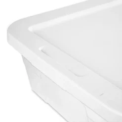 28qt Clear Under Bed Storage Box White - Brightroom™ 16 28qt Clear Under Bed Storage Box White - Brightroom™ -Home decor GUEST db6b2c9d 4c14 48e0 93e2 fe7f0d58bdba