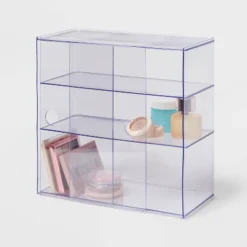 Clear Case With Sliding Doors - Brightroom™: Plastic Bath Caddy, Shower Organizer, Over The Door, 12"x6"x12" -Home decor GUEST ddc36c76 69d3 470e abb7 33a62199aa05