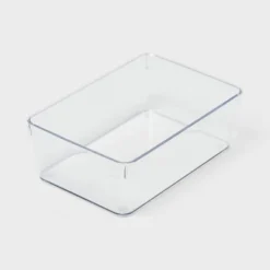 6"x9" Drawer Flatware Organizer - Brightroom™: Clear PETG In-Drawer Storage Tray, Contemporary Kitchen Organizer -Home decor GUEST e81df65e 2434 4796 a494 df944124da7d