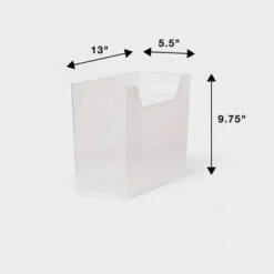 Medium Multipurpose Storage Bin Clear - Brightroom™ -Home decor GUEST e8813010 7aaa 4dec a2e4 ab84fa82c174