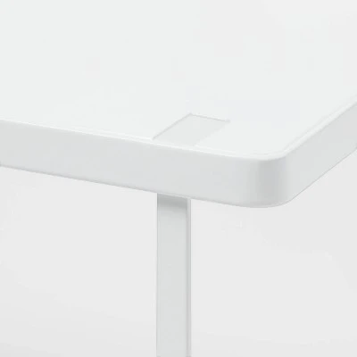 Metal Cabinet Shelf White - Brightroom™: Kitchen Organizer, Shelf Riser, Iron, 15"x10"x6" 2 Metal Cabinet Shelf White - Brightroom™: Kitchen Organizer, Shelf Riser, Iron, 15"x10"x6" - Image 2