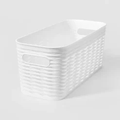 Wave Narrow Medium Storage Bin - Brightroom™ -Home decor GUEST f0a80dd8 f788 42e1 baa6 6e8da19d0473