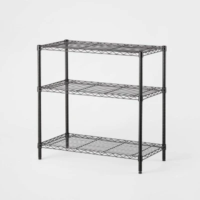 3 Tier Wide Wire Shelving - Brightroom™ 3 3 Tier Wide Wire Shelving - Brightroom™ - Image 3