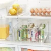 Medium Narrow Fridge And Pantry Organizer Bin - Brightroom™: Clear Kitchen Storage, Freezer-Safe, 14.5"x5.5"