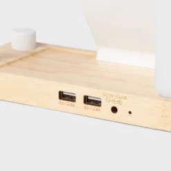 Desk Lamp With Wireless Charging And Storage (Includes LED Light Bulb) - Brightroom™: Table Lamp, Desk Organizer, USB Port -Home decor GUEST fe2775f8 6e9b 4769 8cc7 6c945c1b61a9