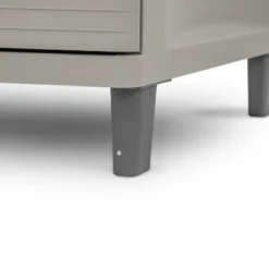 3 Drawer Storage Cabinet Gray - Brightroom™: Plastic Utility Storage Drawers, Universal Organization, No Assembly Required -Home decor GUEST ff32bec7 4ca8 4394 8298 afe2ef5ef4b9