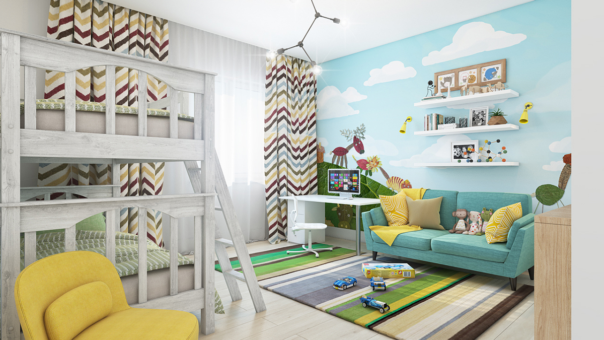 Home decor -Home decor kids room wall decor ideas